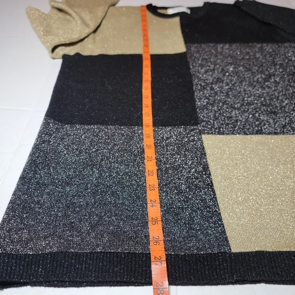 Vintage Regency Collection For Joyce Colorblock Sweater Size‎ Large - Picture 5 of 6